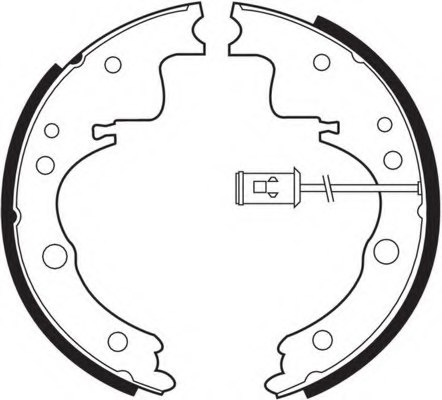 FERODO FSB407 Brake Shoe Set